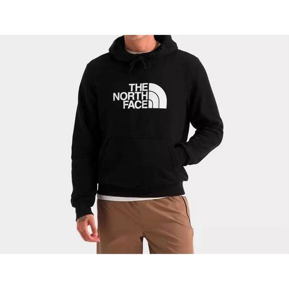 NEW THE NORTH FACE evolution half dome hoodie in black